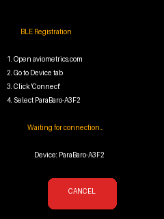 BLE Registration Mode